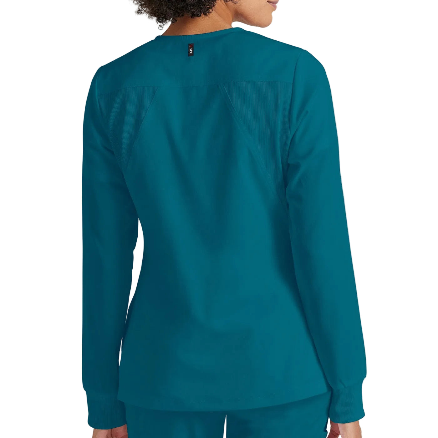 Grey's Anatomy veste médicale femme zip 5 poches bleu pétrole M
