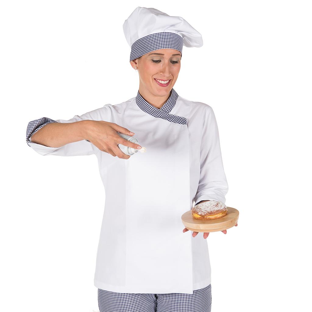 Gary's Chef Jackets Combi veste cuisine femme vichy marino