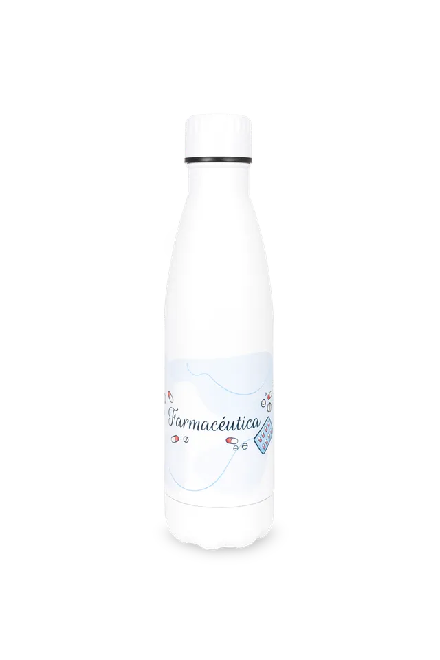 Enfermania Regalos gourde inox pharmacien 700 ml perso
