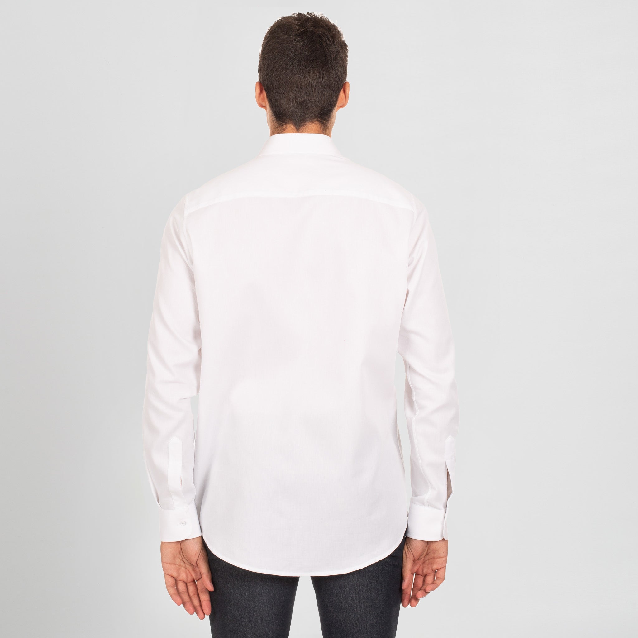 Gary's Piero chemise homme blanche 101 manches longues
