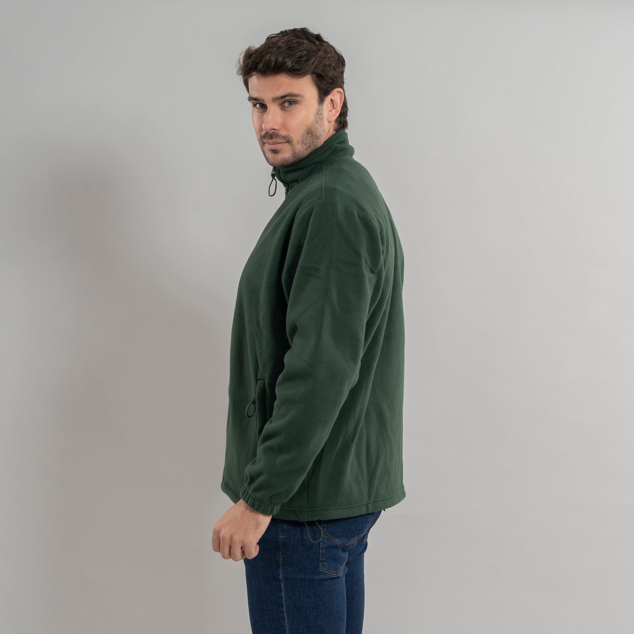 Gary's Ponferrada Veste Polaire Homme Noir Zippée