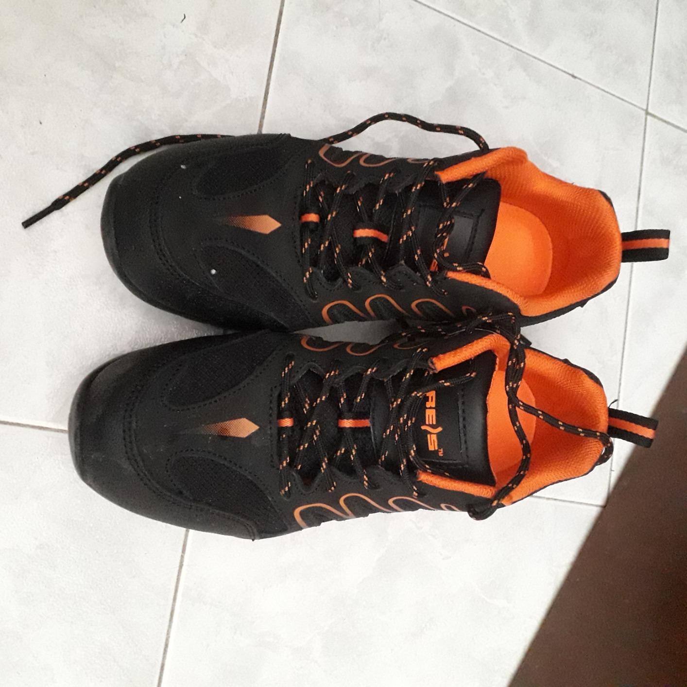 Reis Brecuador-OB chaussures travail noir/orange pointure 41
