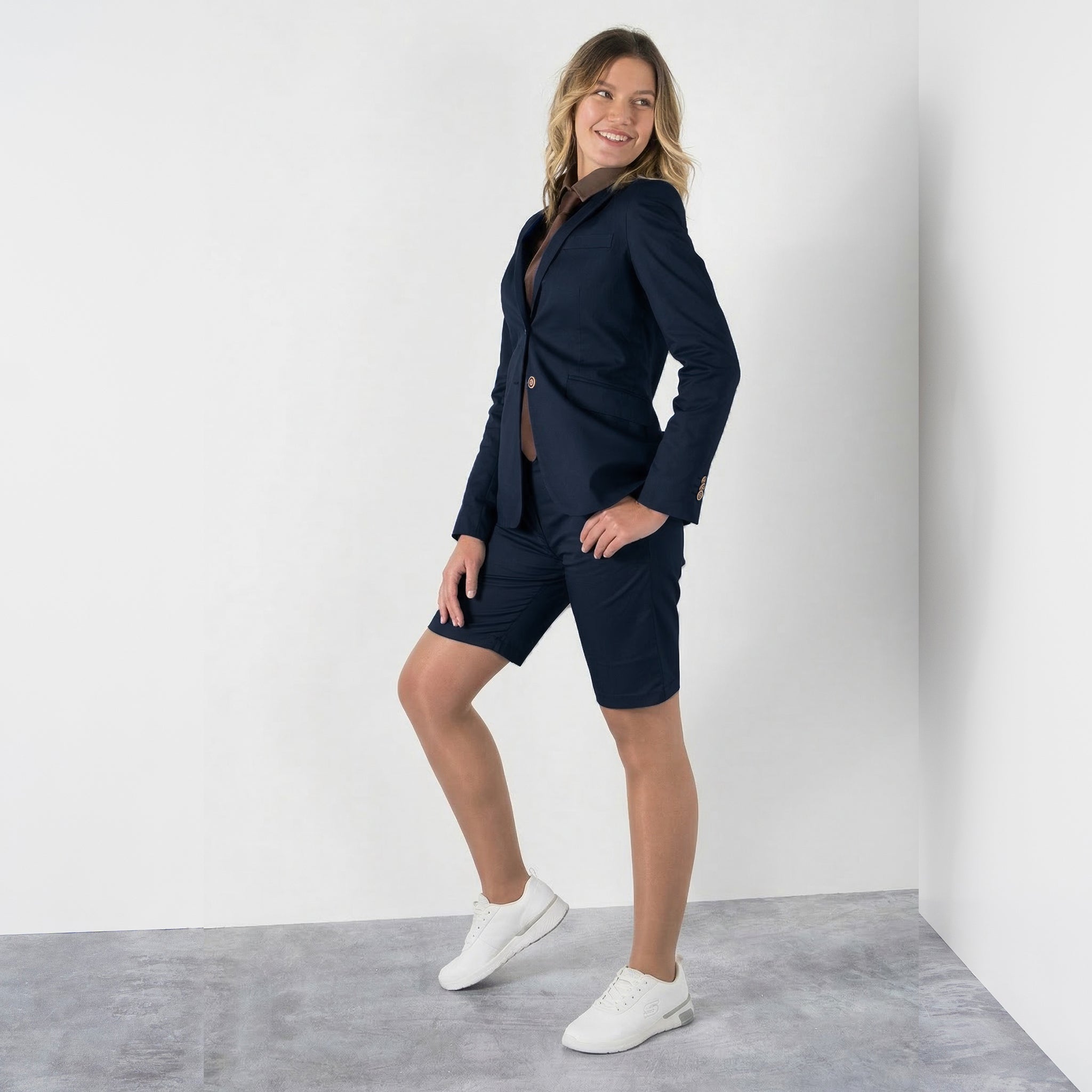 Gary's Cold bermuda femme marine coton été