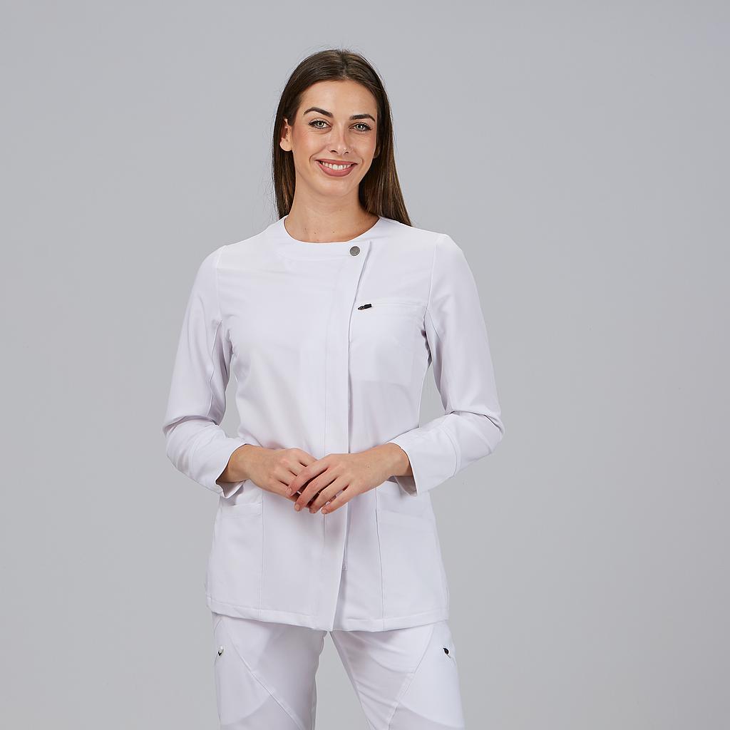 Gary's Marina blouse médicale femme noire manches longues