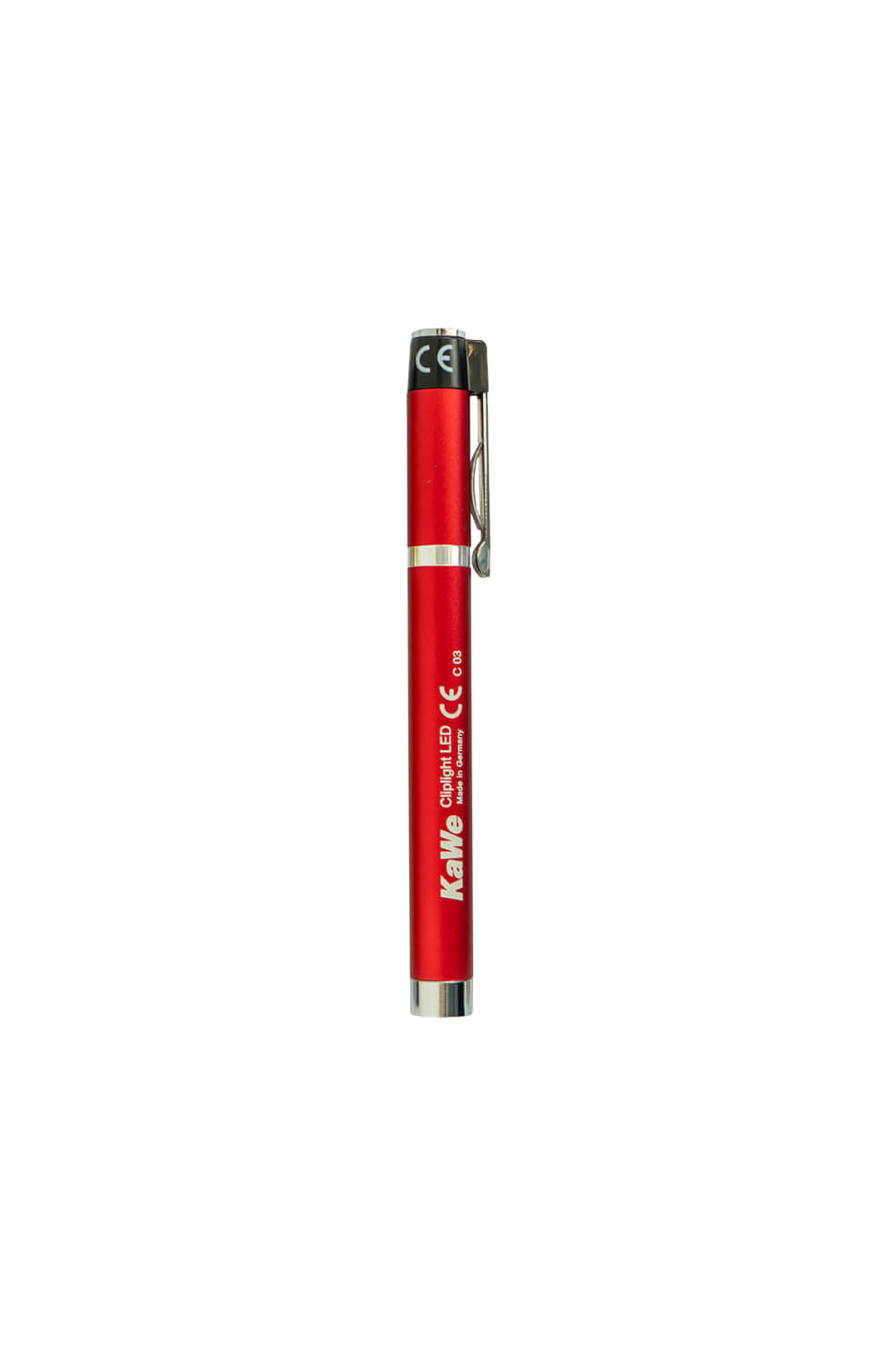 Enfermania Cliplight lampe pupillaire LED bleue métal