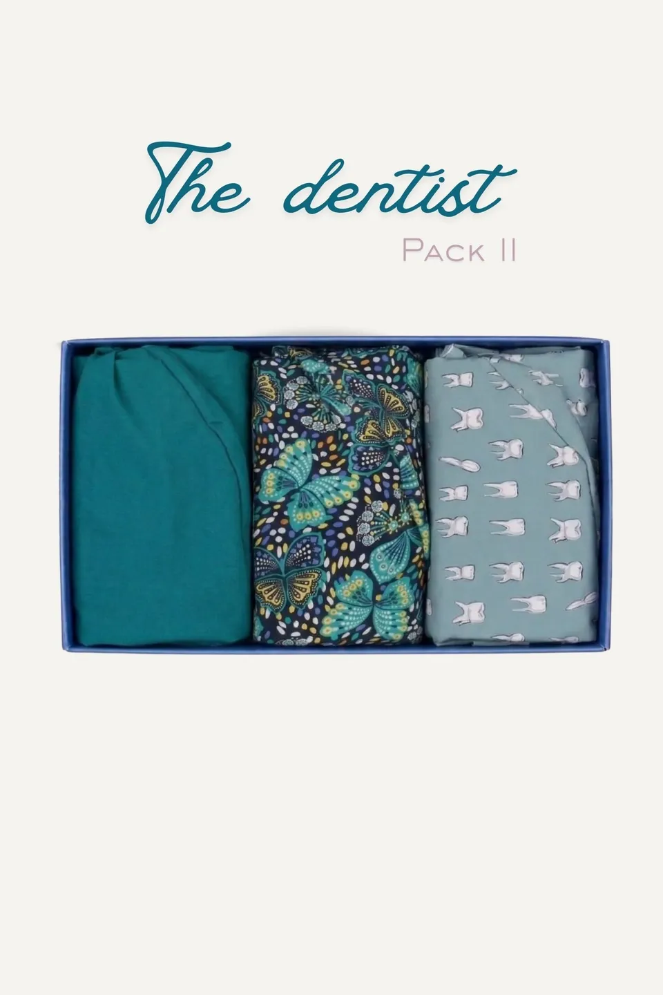 Aelin Paris pack 3 calots bloc The dentist II