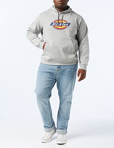 Dickies Front Logo sweat capuche homme gris XXL polaire