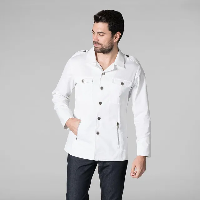 Gary's Chef Jackets Cano veste cuisine blanche XS