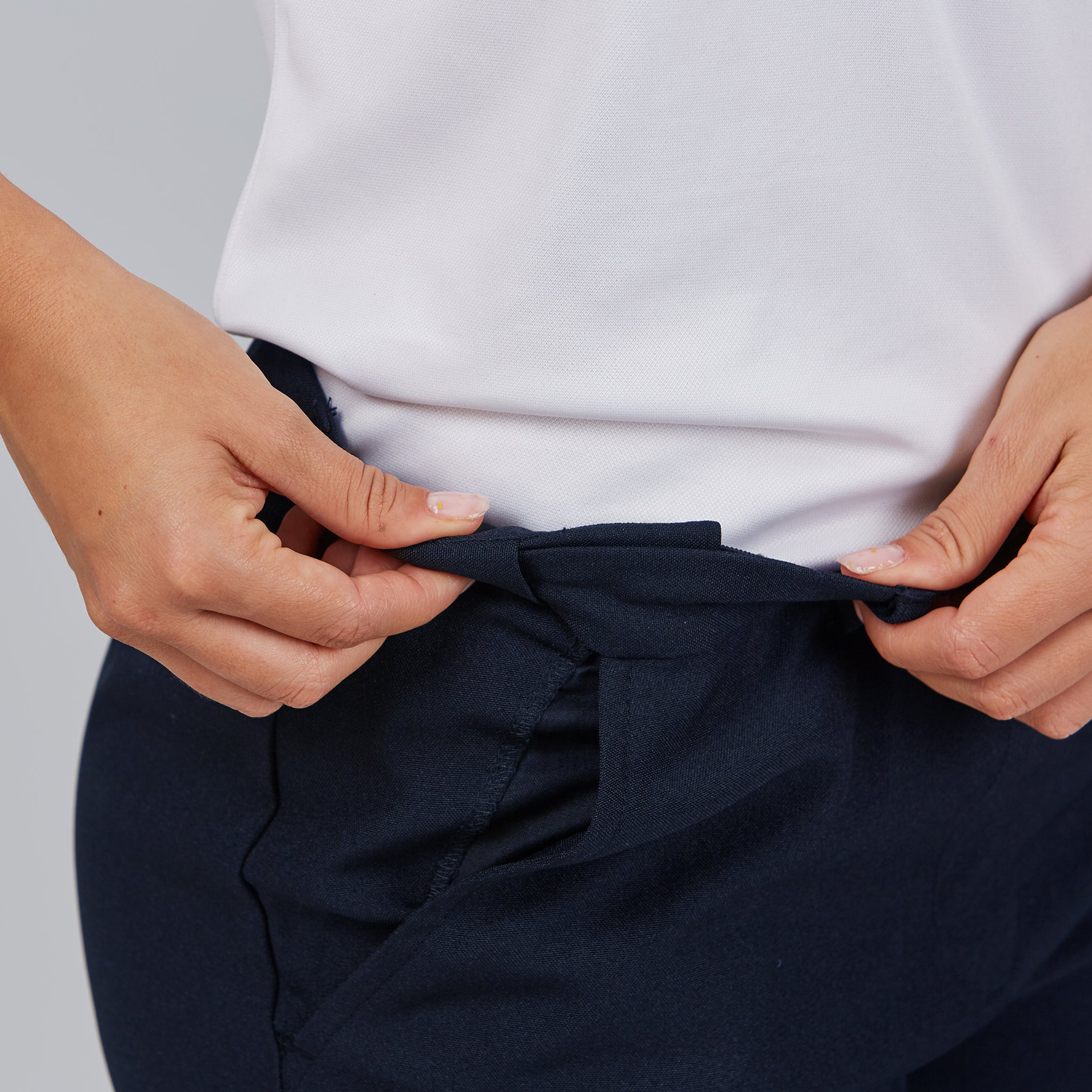 Gary's pantalon femme ceinture élastique noir