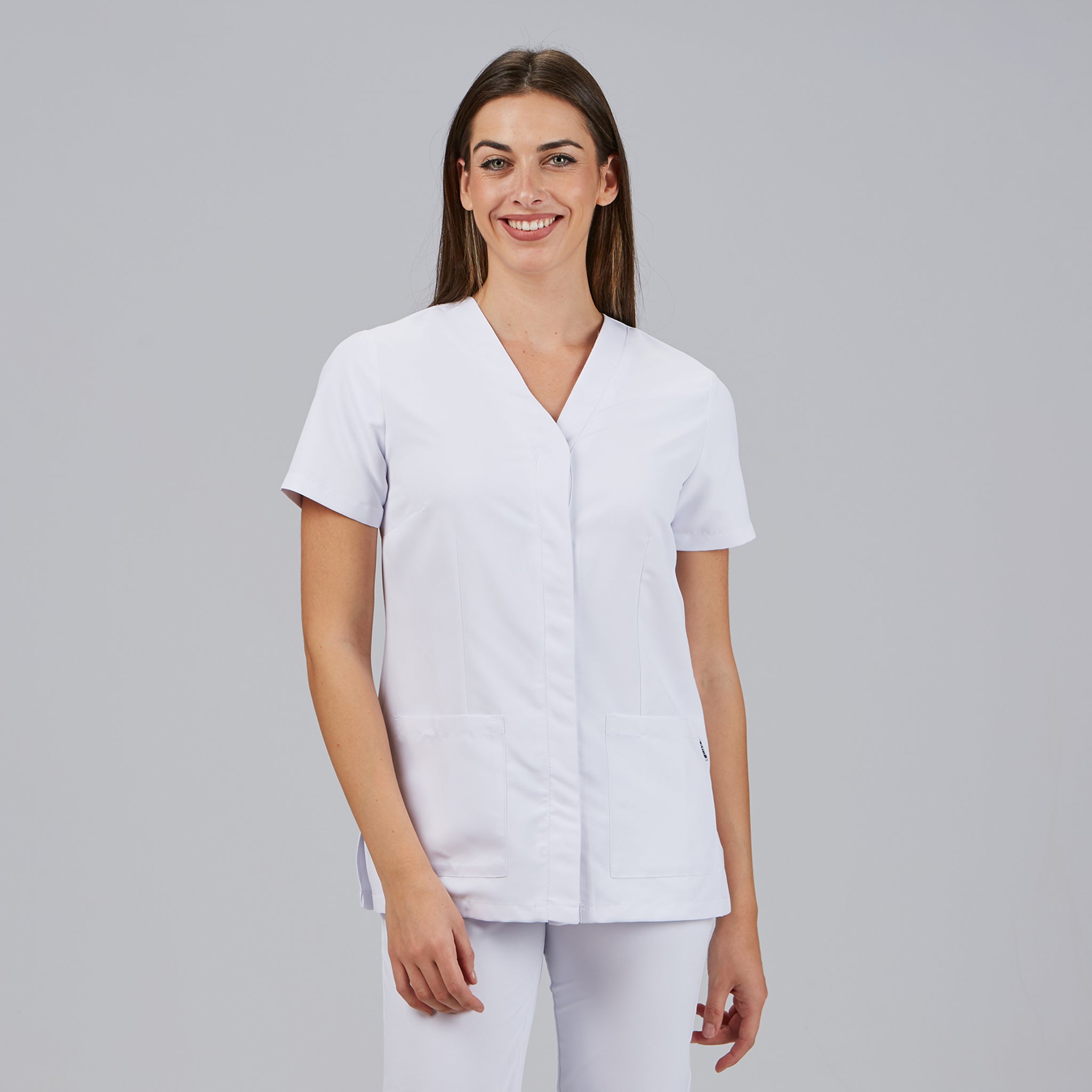 GARY'S Sonia Blouse médicale noire microfibre