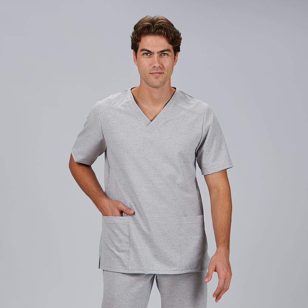 GARY'S Ramon blouse médicale stretch gris perle homme