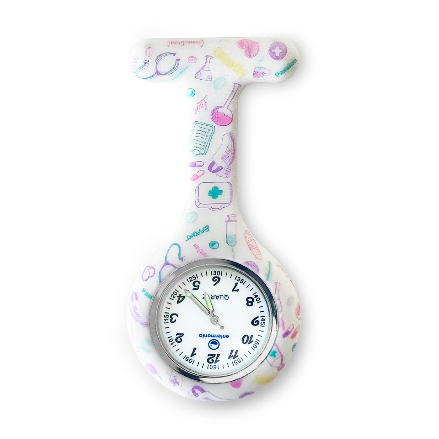 Enfermania Care Collection montre infirmière silicone quartz