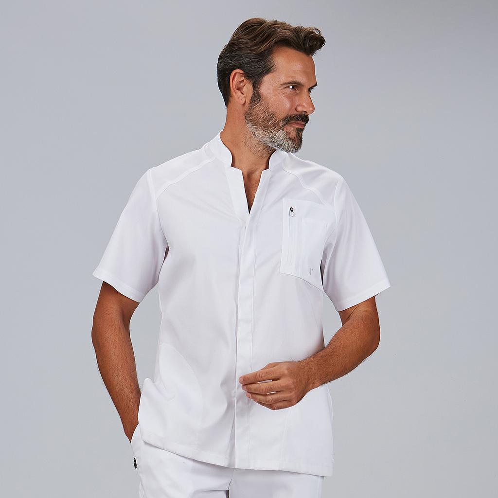 GARY'S Uriel 600087 blouse médicale homme noire manches courtes