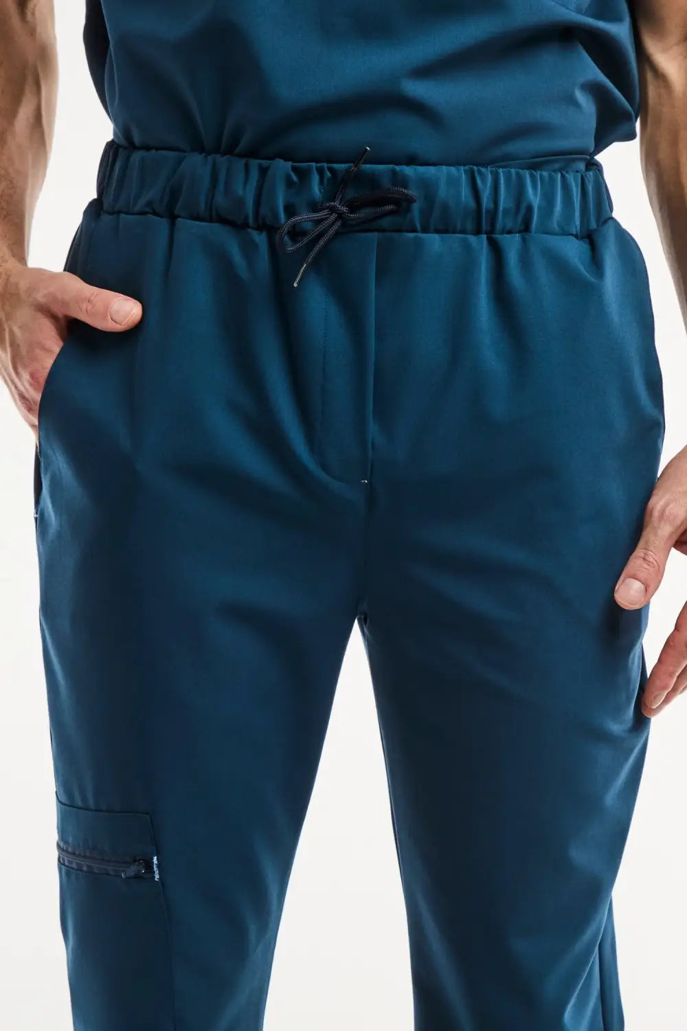 Aelin Slimfit NEW pantalon médical homme bleu turquoise