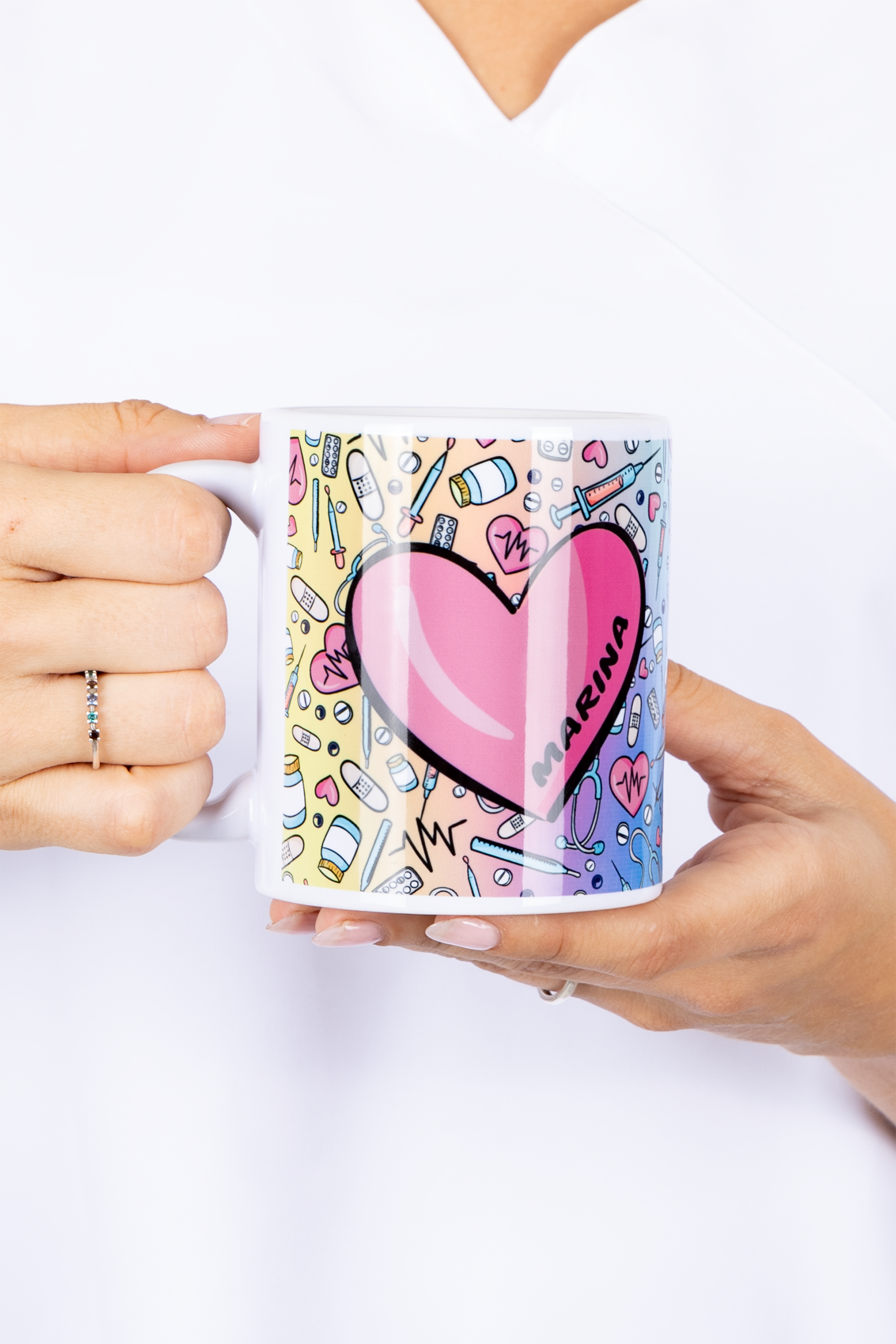 Enfermania Colorful mug céramique 350 ml organes