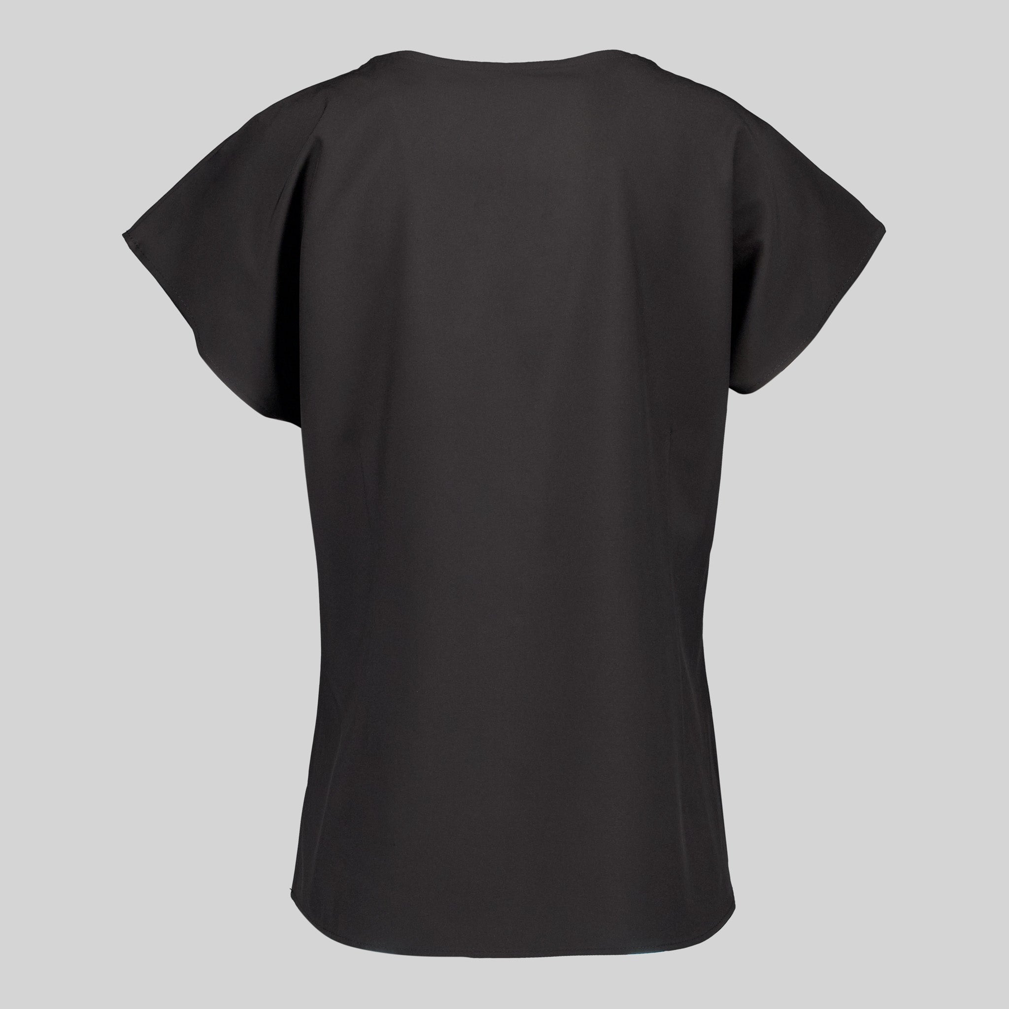 Gary's Pensamiento blouse femme noire microfibre