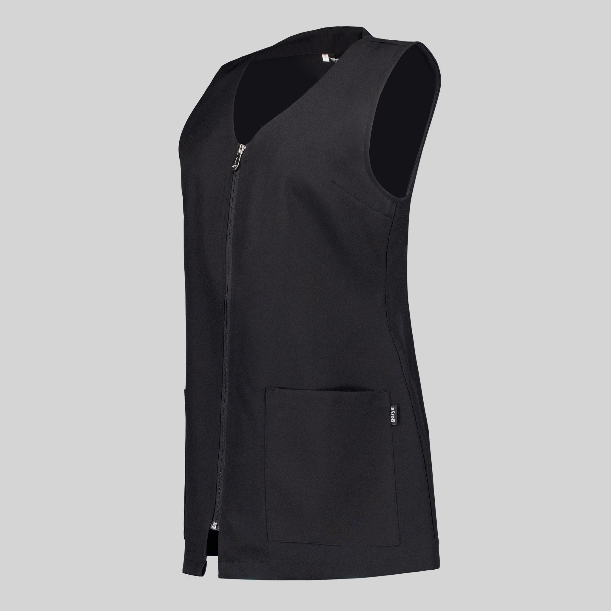 Gary's Antartida blouse femme noire sans manches zip