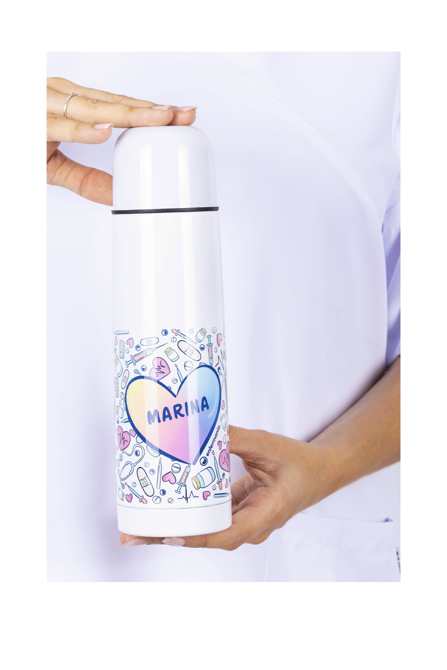 Enfermania Regalos Colorful thermos inox 700 ml coloré