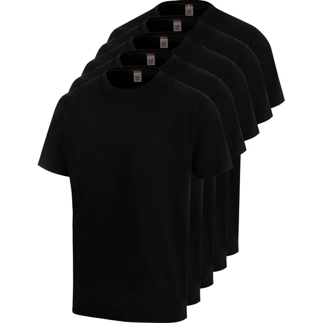 Würth MODYF Les Essentiels Lot 5 Tee-Shirts Travail Noir