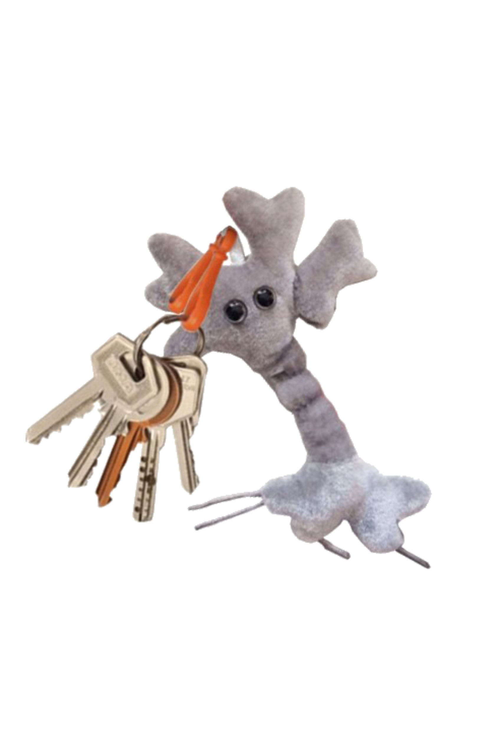 Enfermania Regalos porte-clés neurone géant polyester 5-10 cm