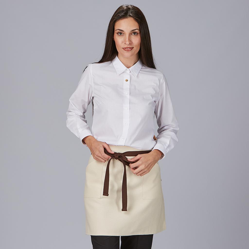Gary's Aprons tablier taille ivoire 45x68 coton bio