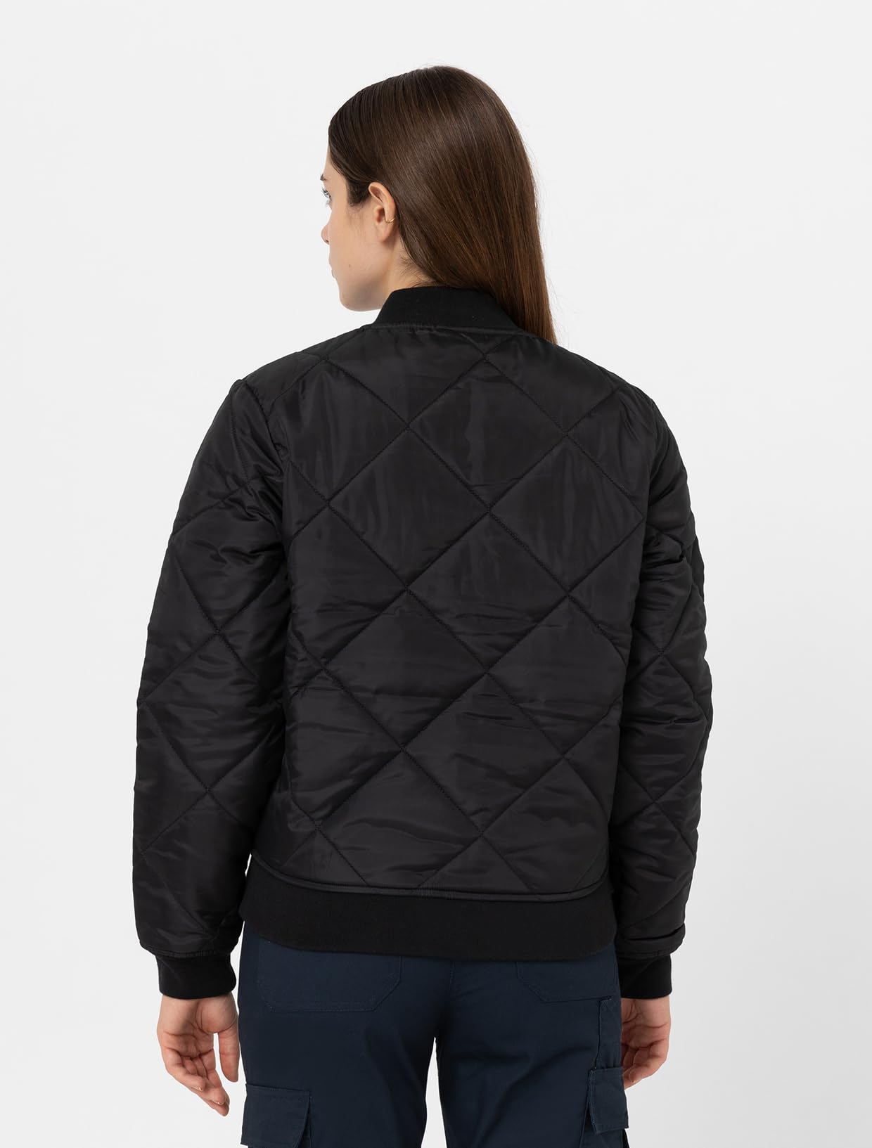 Dickies Vestes Bomber Matelassé Femme Noir S