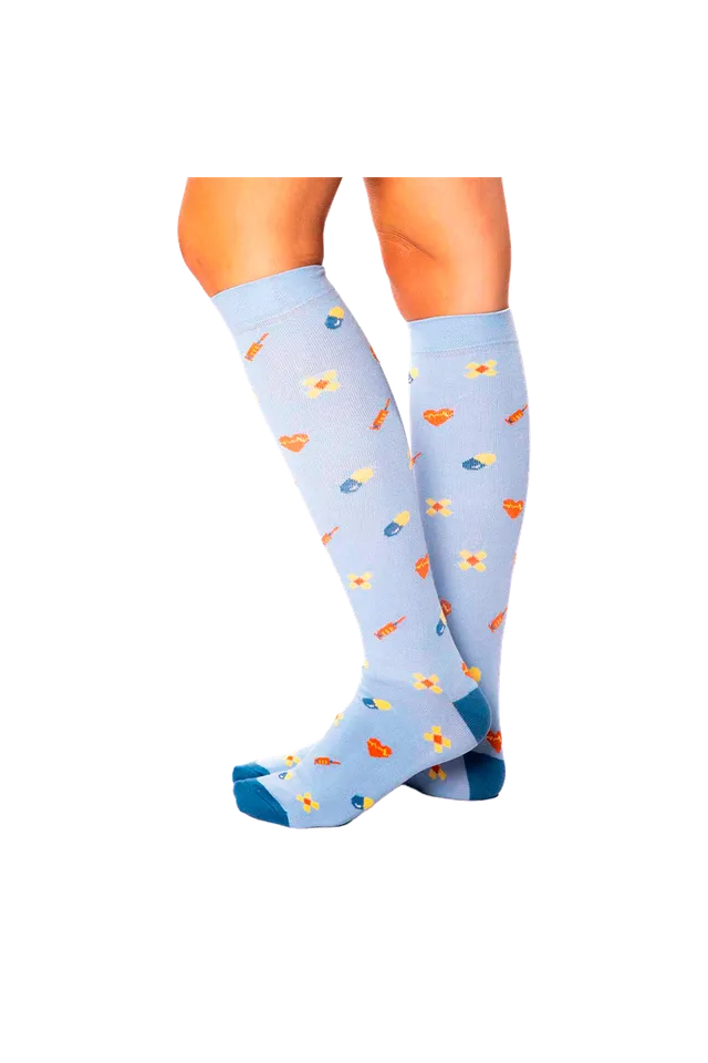 Enfermania Pills chaussettes compression coton S/M