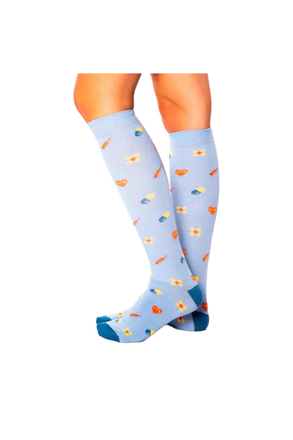 Enfermania Pills chaussettes compression coton S/M