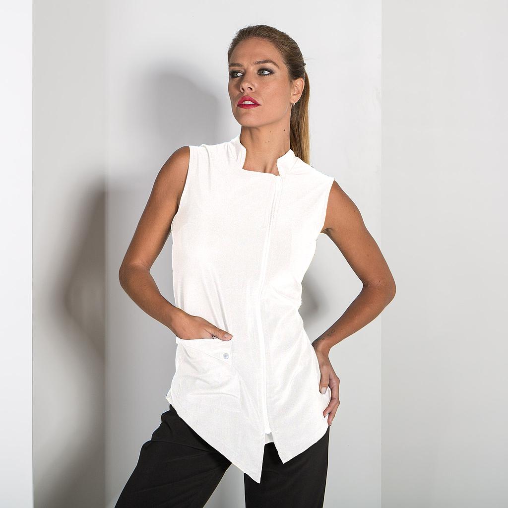 GARY'S Pekin Blouse Femme sans manches noire
