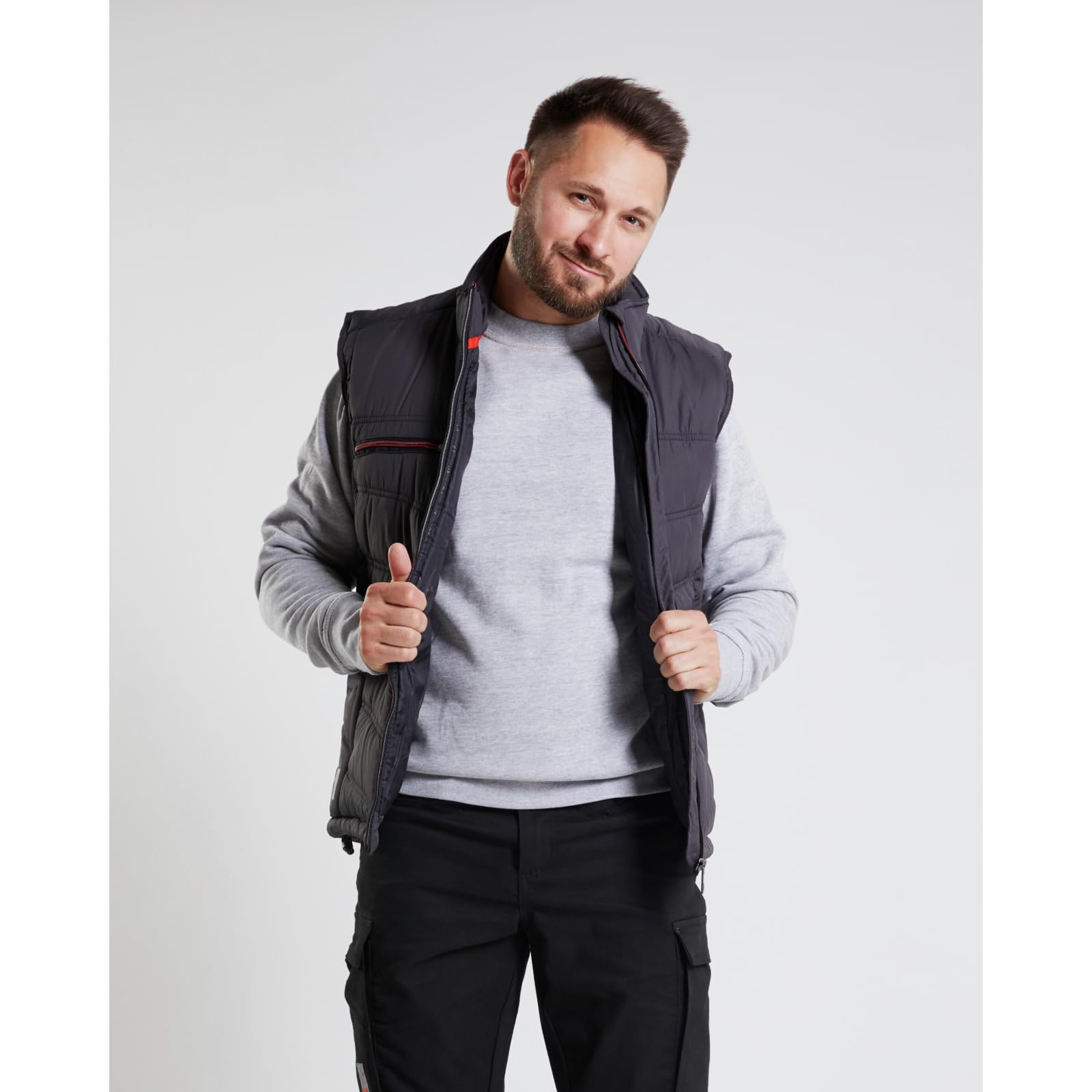 Würth MODYF Les essentiels sweat col rond gris taille L