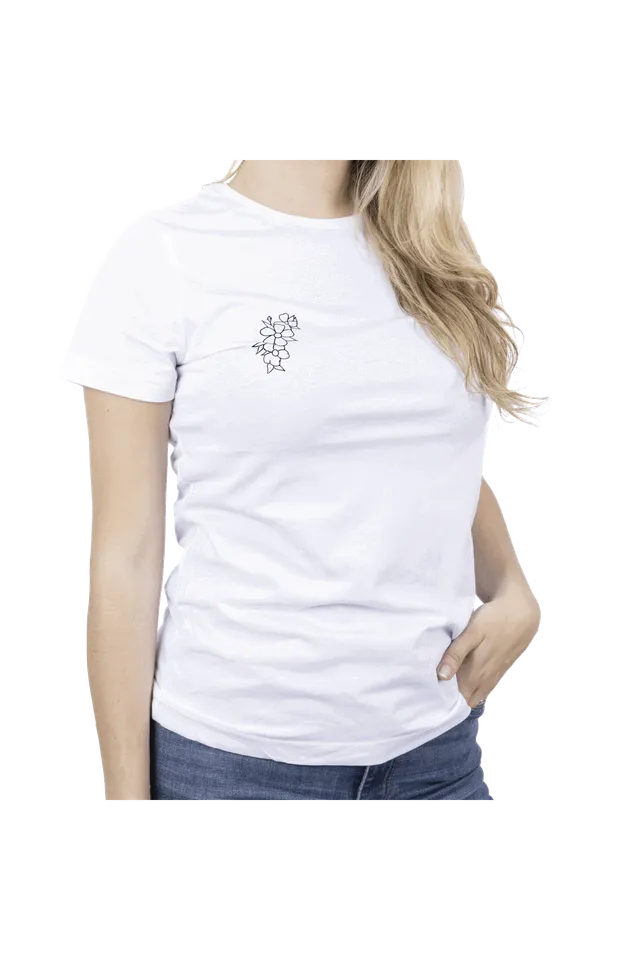 Enfermania Ropa T-shirt Soy Matrona femme blanc 100% coton