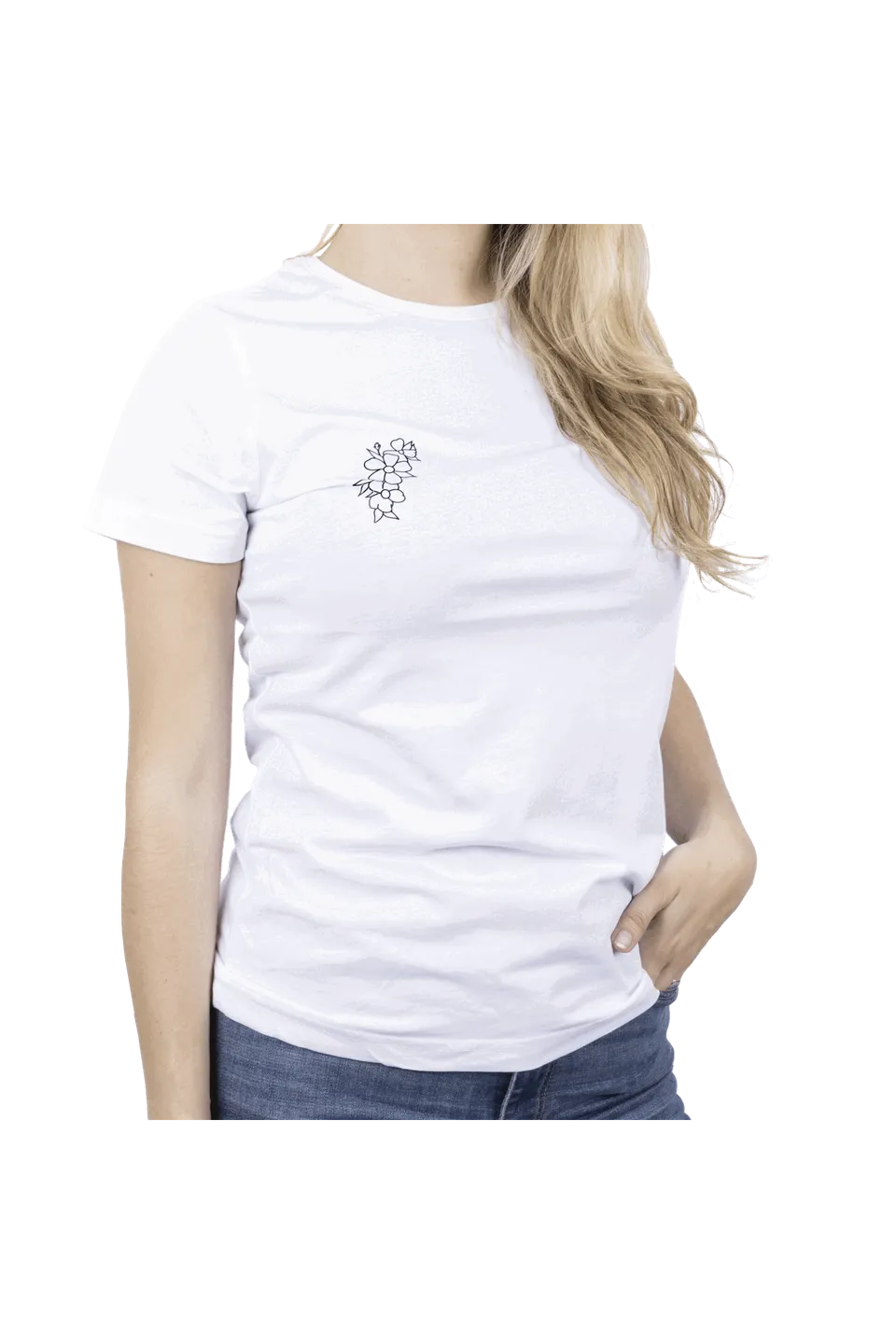 Enfermania Ropa T-shirt Soy Matrona femme blanc 100% coton