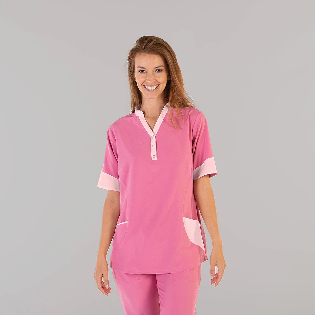 Gary's Susan blouse femme rosa XS microfibre col V