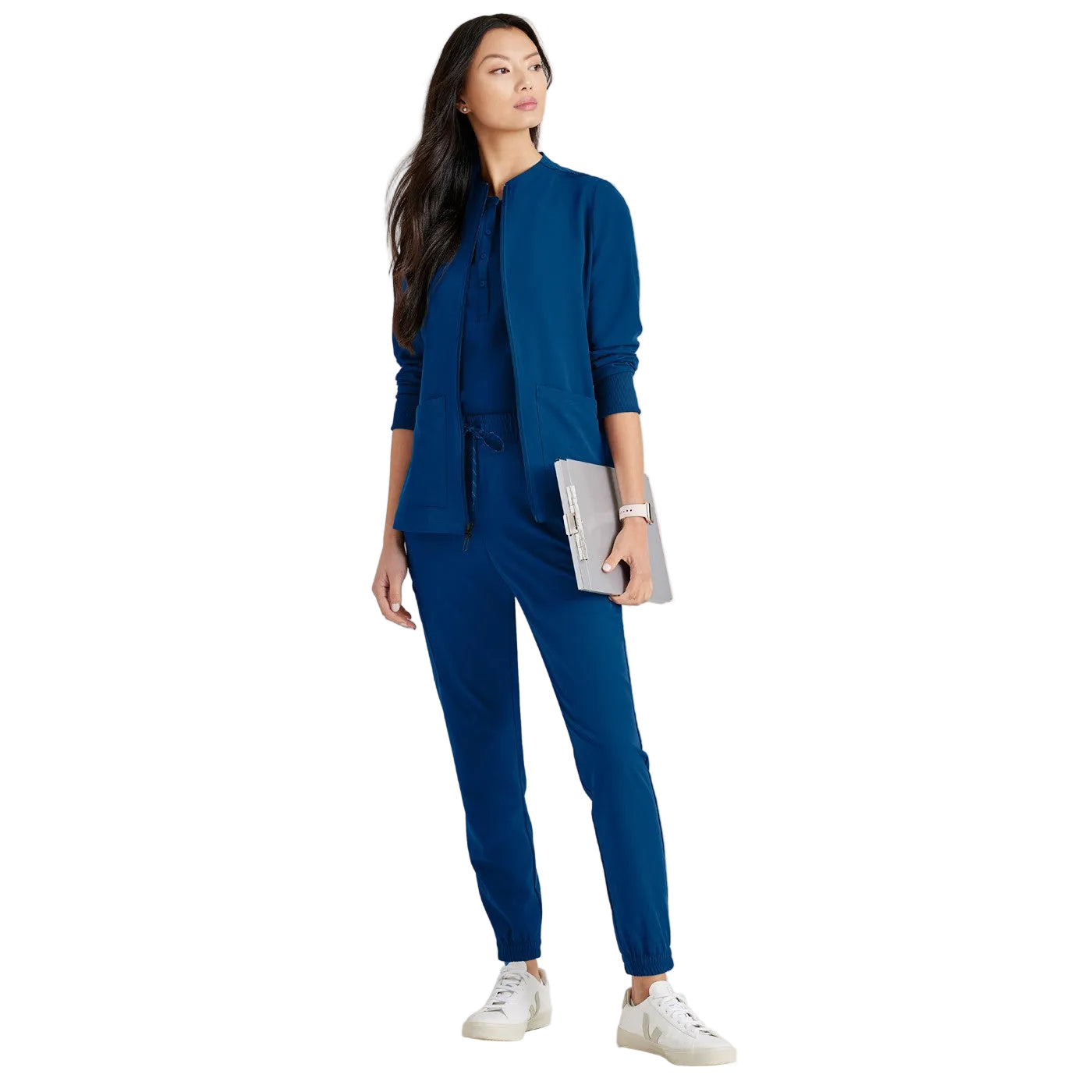 Enfermania Grey's Anatomy veste médicale 3 poches bleu marine S