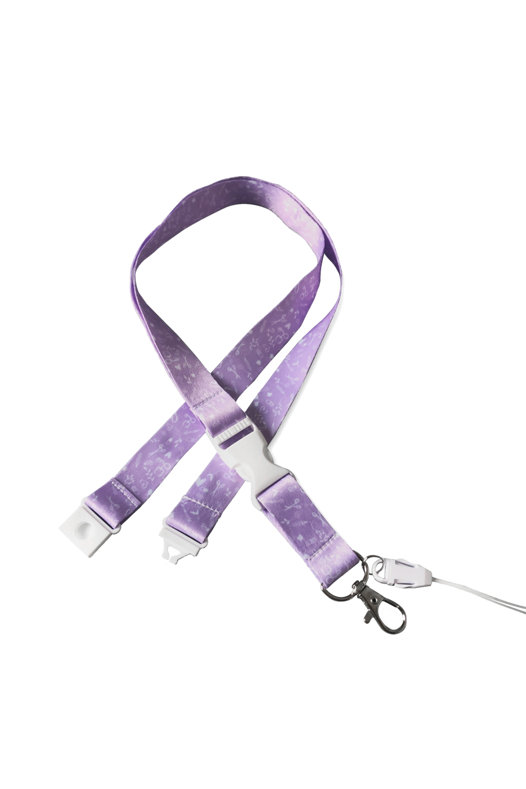 Enfermania Sweet Tour de Cou Lanyard Infirmière Aqua Rose