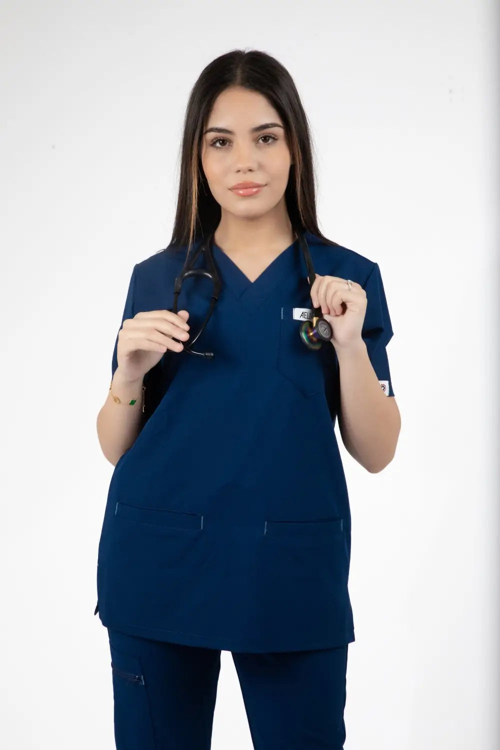 Aelin Slimfit NEW tunique médicale bleu