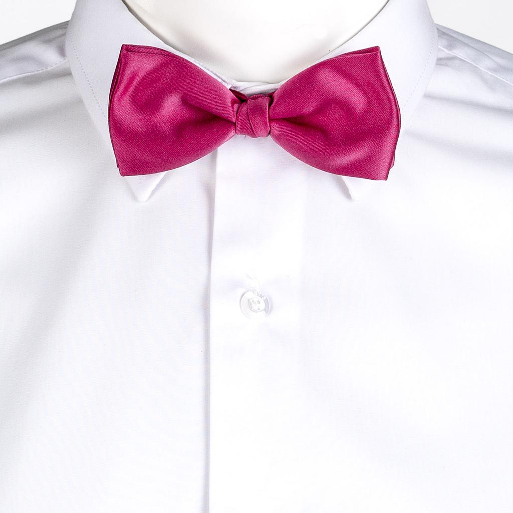 Noeud papillon Gary's satin noir réglable TU