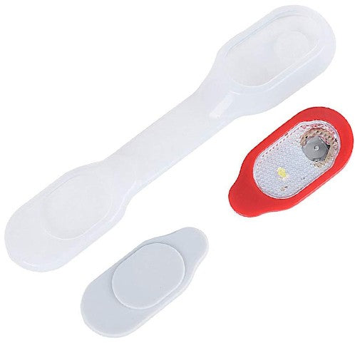 Enfermania lampe magnétique silicone rouge LED