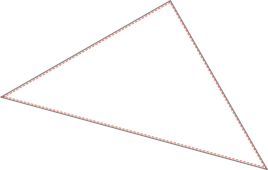 Gary's Foulard Blanc Triangle Popeline Lot 6