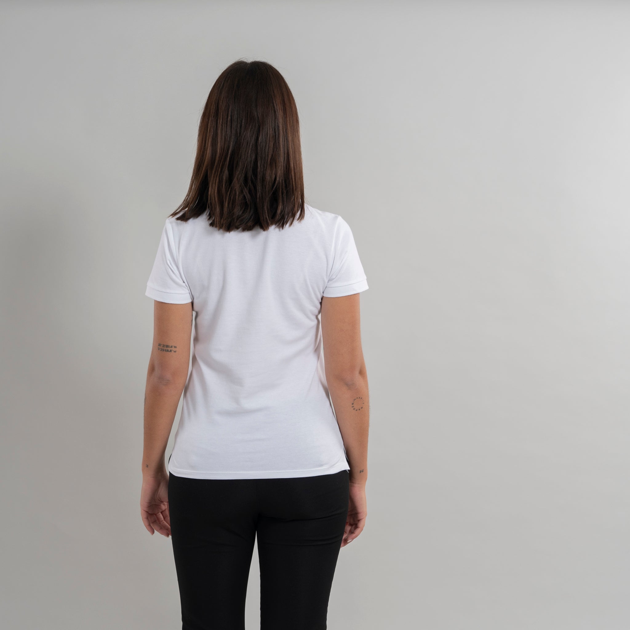 Gary's Olite polo femme noir piqué coton