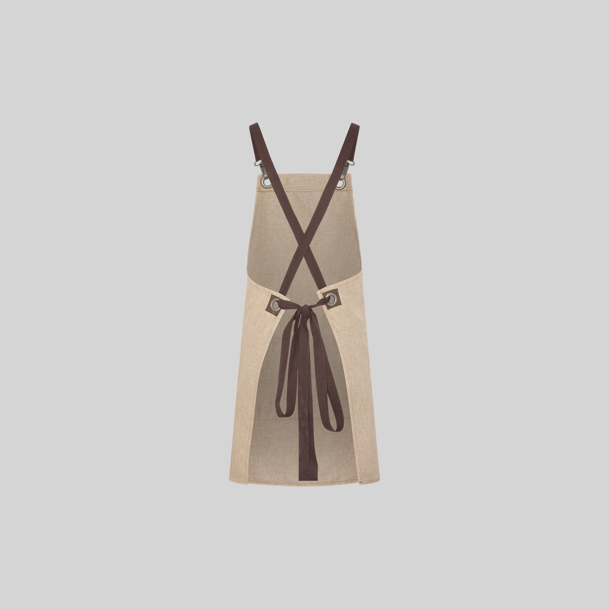 GARY'S Aprons Gobi tablier bavette beige 74x80 cm 3 poches