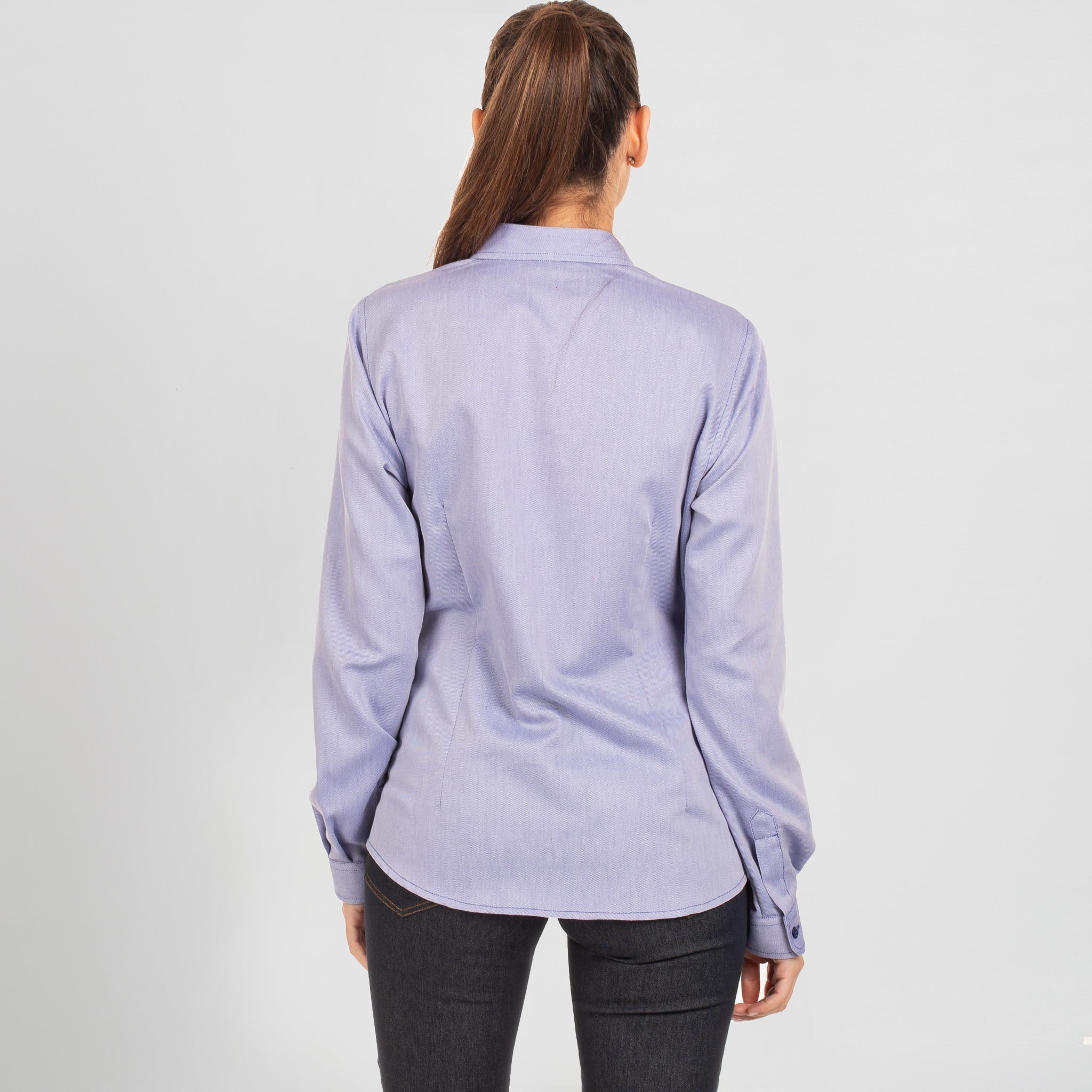 GARY'S Carina Shirt chemise travail femme blanche polyester coton