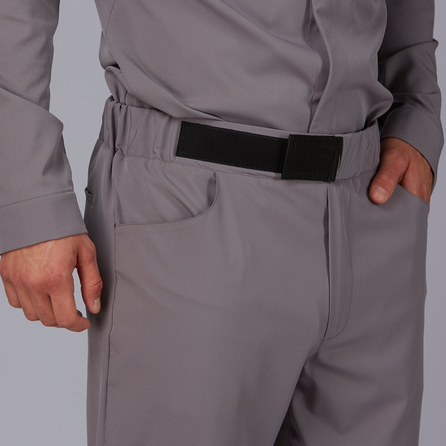 Gary's Pants Pantalon taille réglable noir élastique