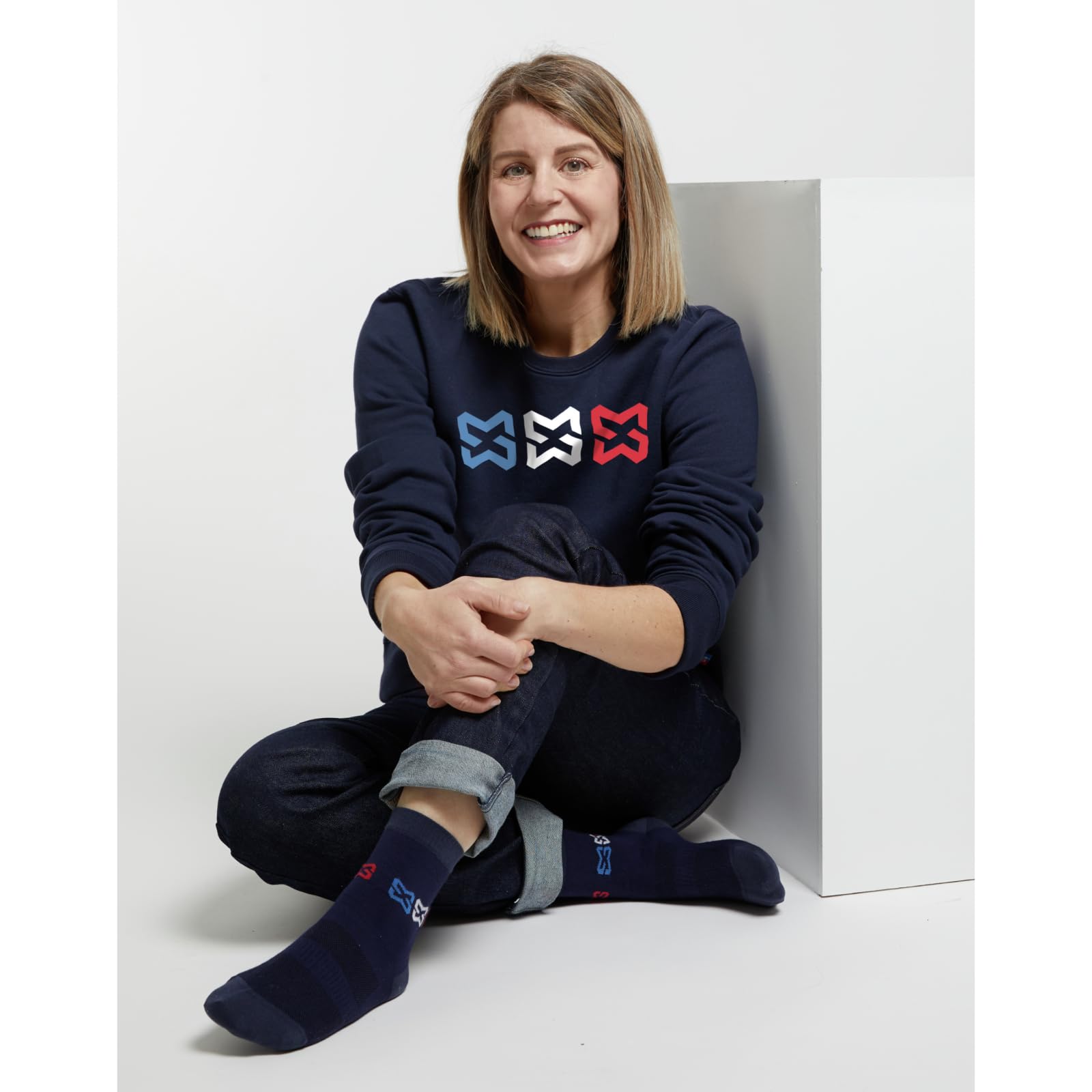Würth MODYF Made in France sweat col rond marine coton bio