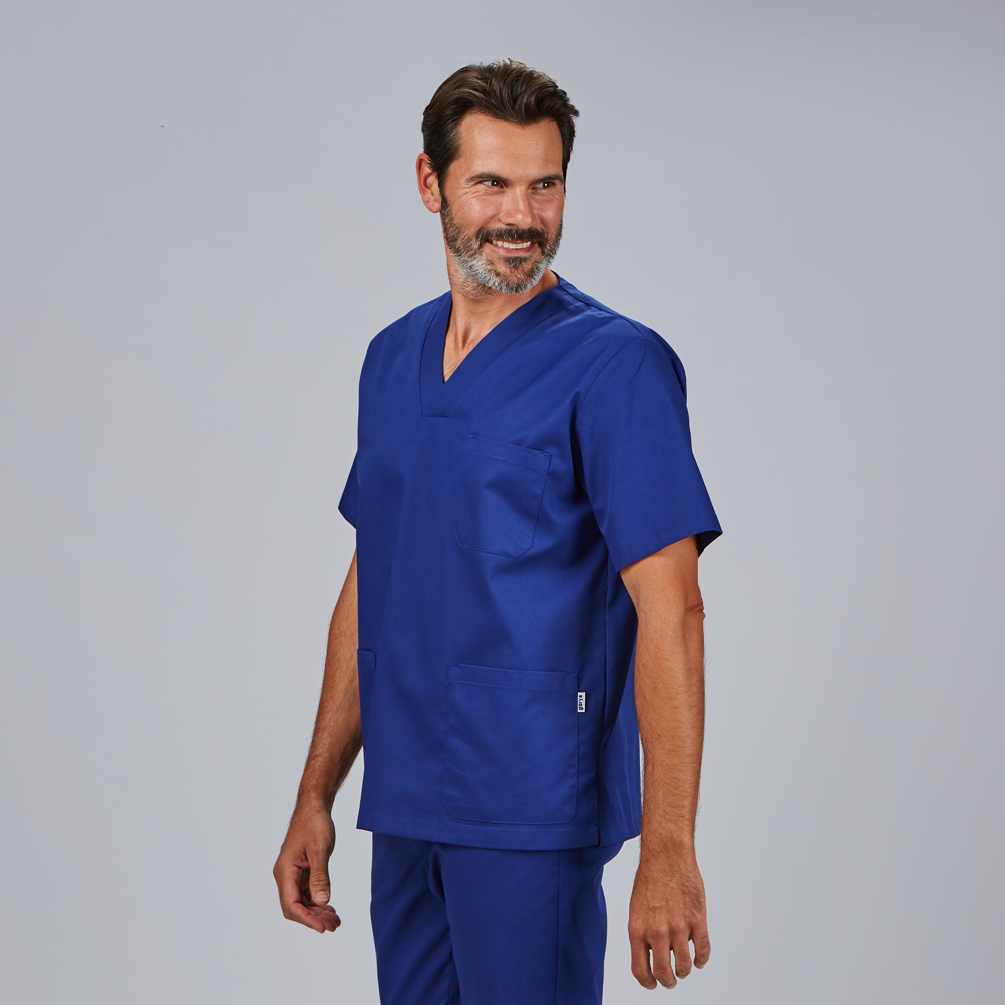 GARY'S Blouses blouse médicale col V azulina manches courtes