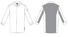 GARY'S Chef Jackets Amon veste de cuisine marine manches longues
