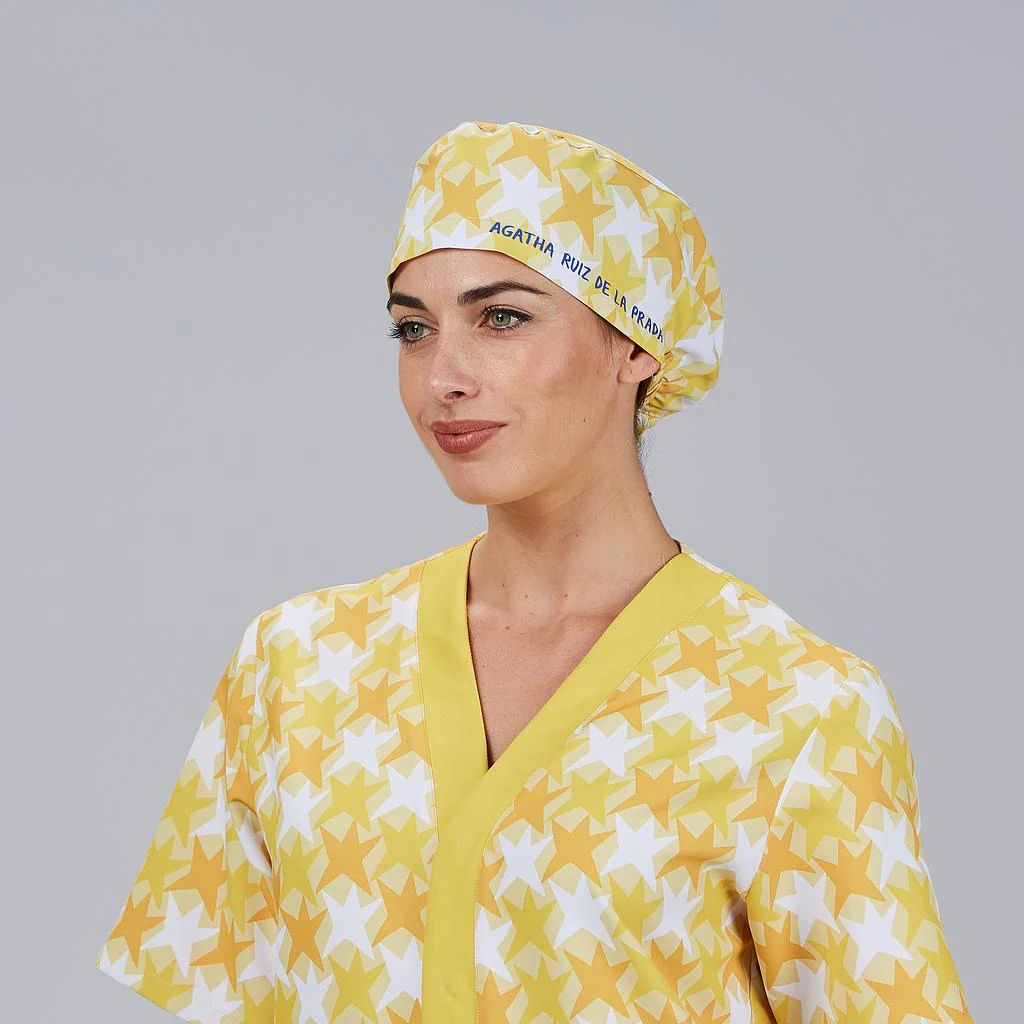 GARY'S Agatha calot chirurgien cuore bleu microfibre UD