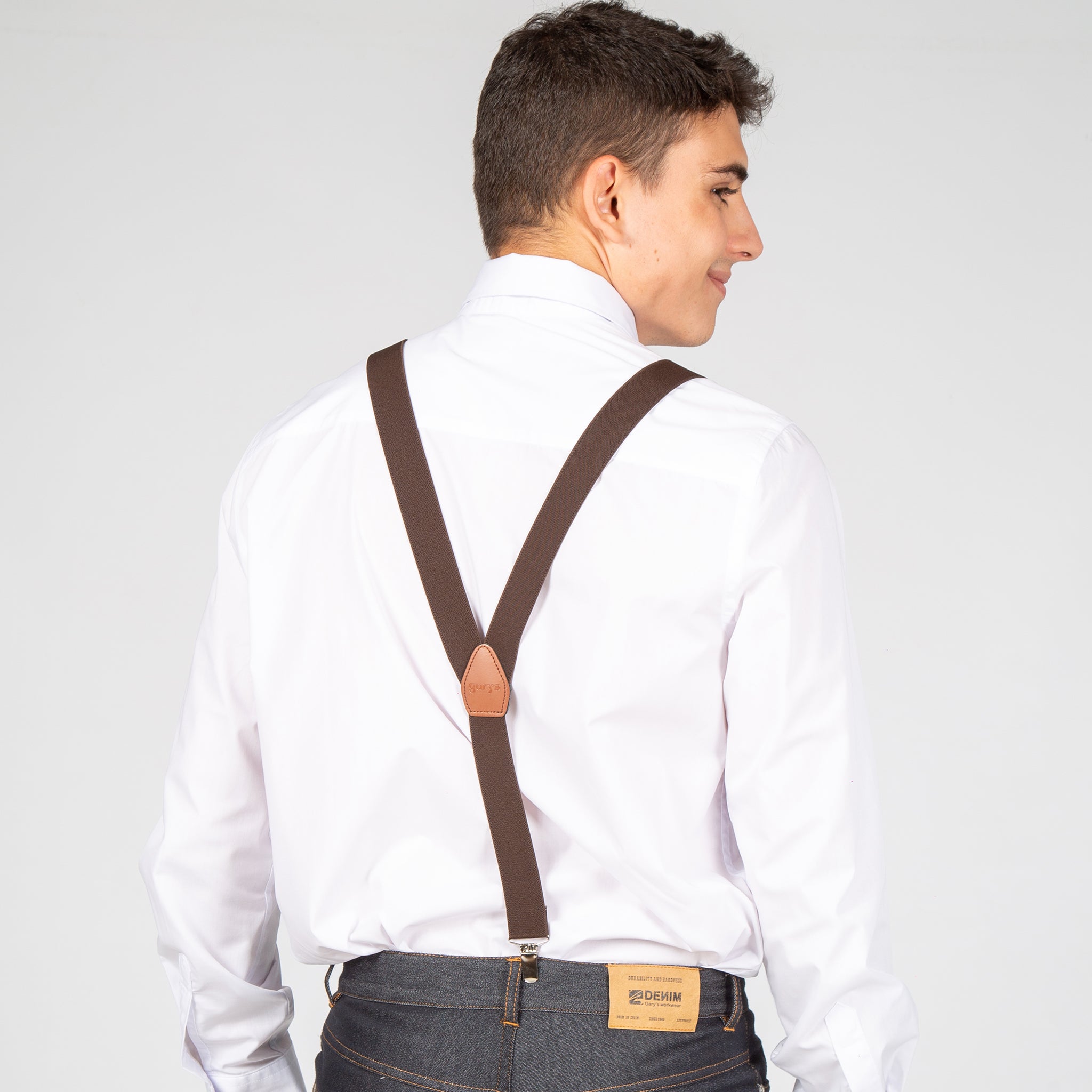 Gary's 30mm bretelles travail noires unisexe élastiques