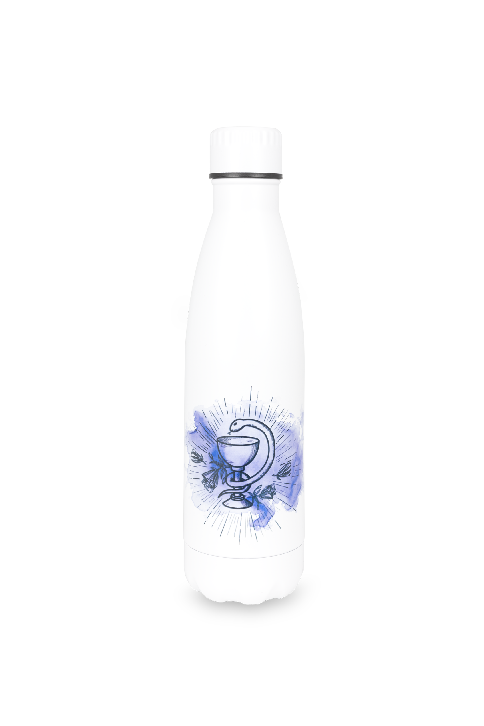 Enfermania Caduceo Farmacia gourde inox 700 ml personnalisable
