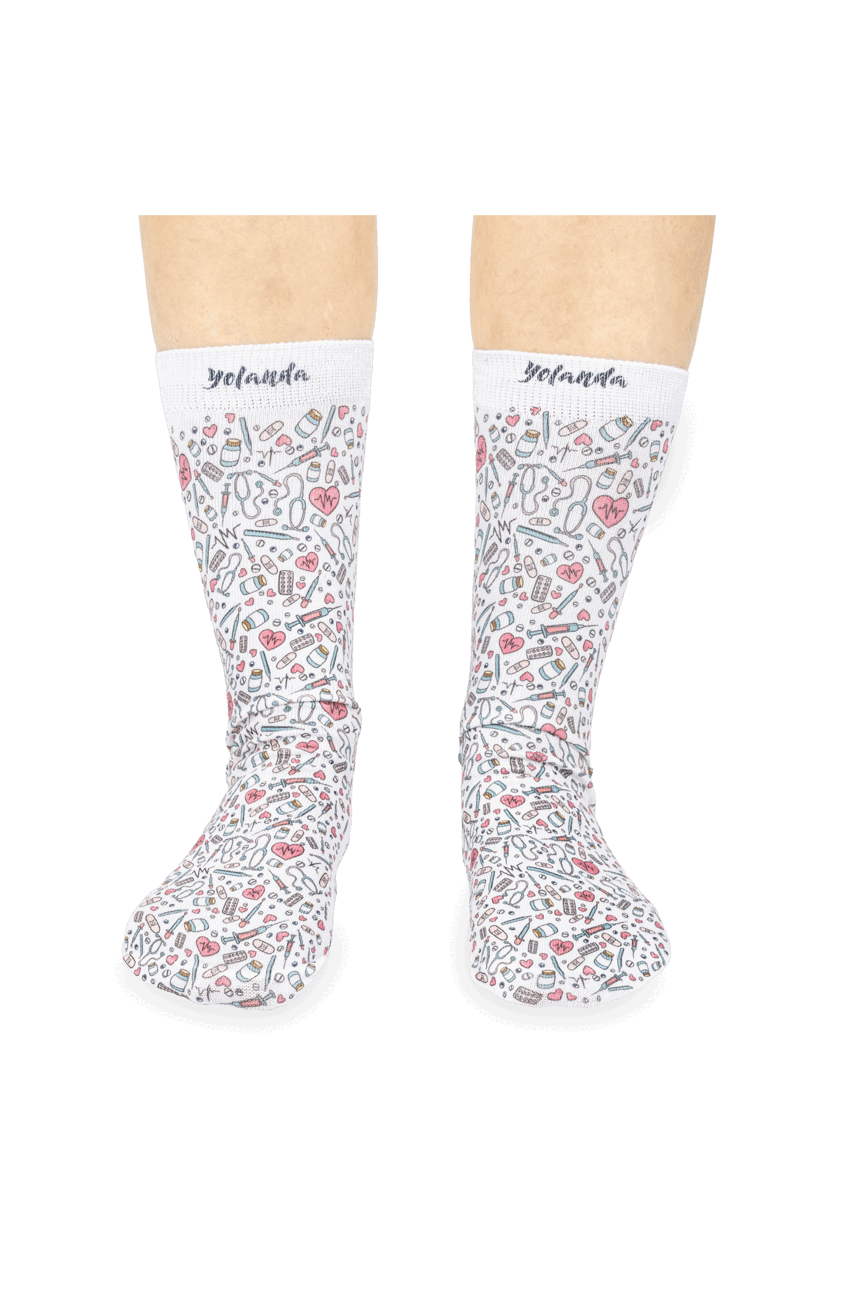Enfermania Ropa Colorful Collection chaussettes S/M polyester